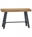 vidaXL Bench 80 cm Solid Wood Teak