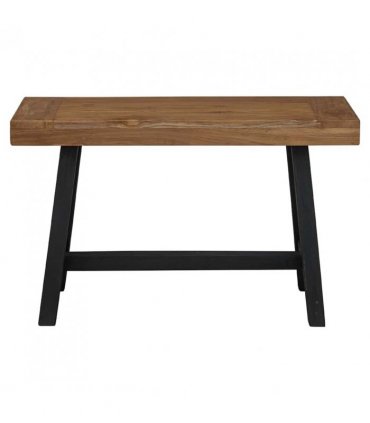vidaXL Bench 80 cm Solid Wood Teak