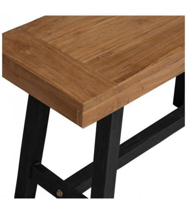 vidaXL Bench 80 cm Solid Wood Teak