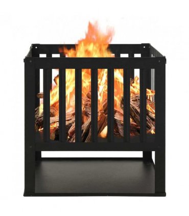 vidaXL Fire Pit 40x40x40 cm Steel