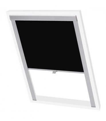 vidaXL Blackout Roller Blinds Black M06/306 GGL and GGU