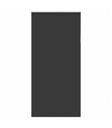 vidaXL Roller Blind Blackout Black 90x210 cm Fabric Width 85.7 cm Polyester