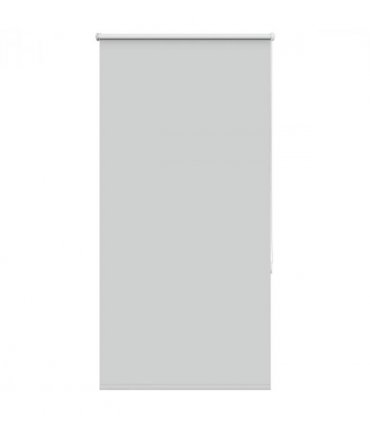 vidaXL Roller Blind Blackout Light Grey 80x150 cm Fabric Width 75.7 cm Polyester