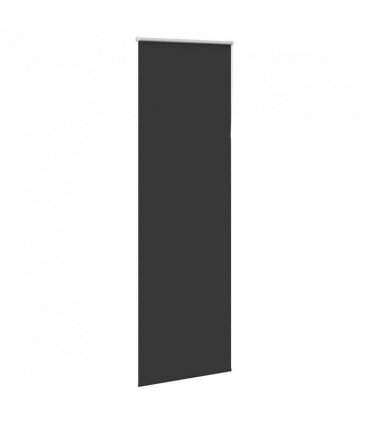 vidaXL Roller Blind Blackout Black 85x230 cm Fabric Width 80.7 cm Polyester