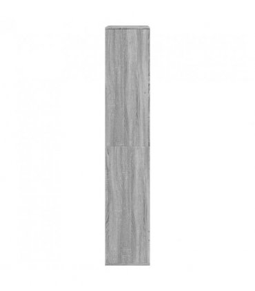 vidaXL Bookcase Grey Sonoma 100x33x175 cm Engineered Wood