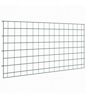 vidaXL Pond Fence Set 5 pcs Green 100 x 50 cm Steel