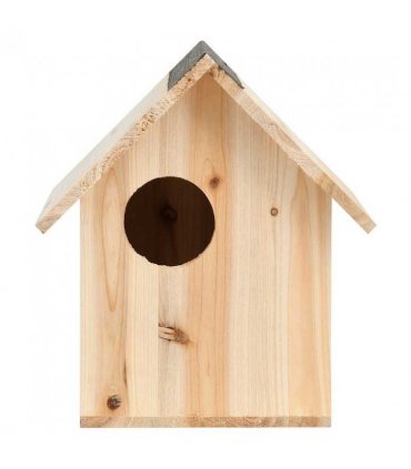 vidaXL Squirrel House Solid Firwood 26x25x29 cm