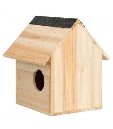vidaXL Squirrel House Solid Firwood 26x25x29 cm