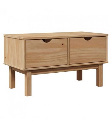 vidaXL Hallway Bench OTTA 80x40x45 cm Solid Wood Pine