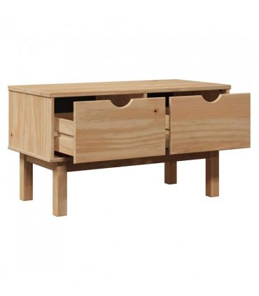 vidaXL Hallway Bench OTTA 80x40x45 cm Solid Wood Pine