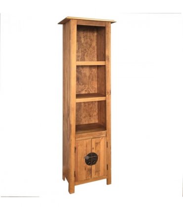 vidaXL Freestanding Bathroom Cabinet Solid Pinewood 48x32x170 cm