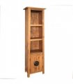 vidaXL Freestanding Bathroom Cabinet Solid Pinewood 48x32x170 cm