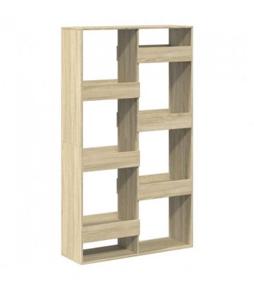 vidaXL Room Divider Sonoma Oak 100x33x175 cm Engineered Wood
