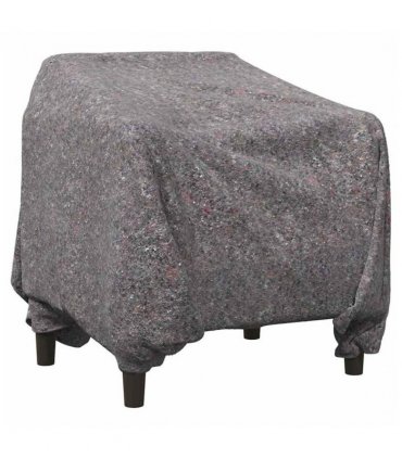 vidaXL Moving Blankets 10 pcs Grey 150 x 200 cm Fabric