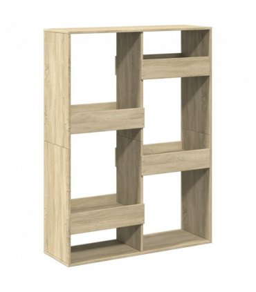 vidaXL Room Divider Sonoma Oak 100x33x135 cm Engineered Wood