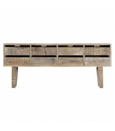 vidaXL Sideboard 140x30x60 cm Solid Mango Wood
