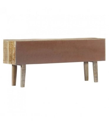 vidaXL Sideboard 140x30x60 cm Solid Mango Wood