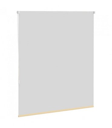 vidaXL Roller Blind Blackout Beige 125x175 cm Fabric Width 121.6 cm Polyester