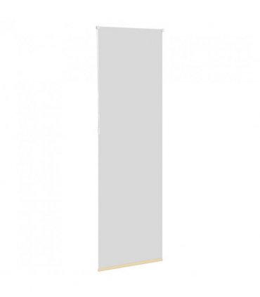 vidaXL Roller Blind Blackout Beige 65x210 cm Fabric Width 60.7 cm Polyester