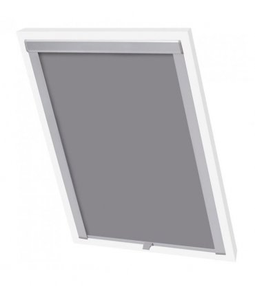 vidaXL Blackout Roller Blinds Grey P06/406