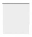 vidaXL Roller Blind Blackout White 130x175 cm Fabric Width 126.6 cm Polyester