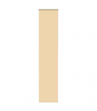 vidaXL Roller Blind Blackout Beige 55x210 cm Fabric Width 50.7 cm Polyester