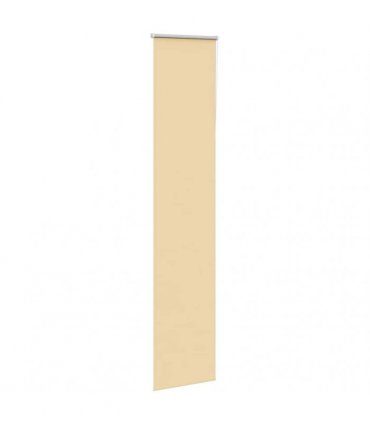vidaXL Roller Blind Blackout Beige 55x210 cm Fabric Width 50.7 cm Polyester