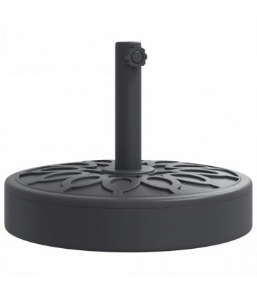 vidaXL Parasol Base for Ø38 / 48 mm Poles 25 kg Round