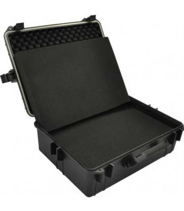 vidaXL Transport Hard-Case Black w/ Foam 35 Liter capacity