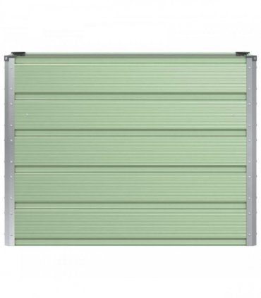 vidaXL Planter Green 100 x 40 x 75 cm Steel