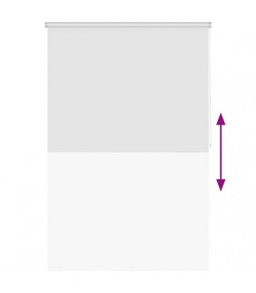 vidaXL Shower Roller Blind 140x240 cm White