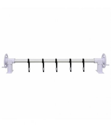 vidaXL Pool Cover Roller with Plastic Base