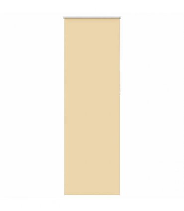 vidaXL Roller Blind Blackout Beige 80x230 cm Fabric Width 75.7 cm Polyester