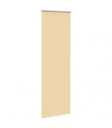 vidaXL Roller Blind Blackout Beige 80x230 cm Fabric Width 75.7 cm Polyester