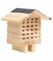 vidaXL Bee Hotel Solid Firwood 22x20x20 cm