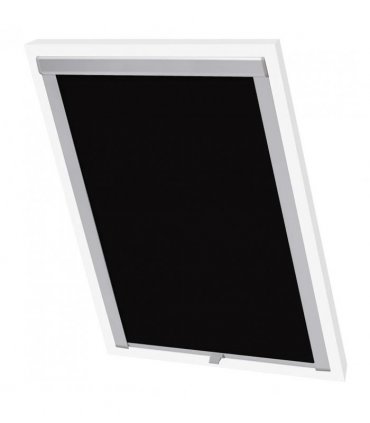 vidaXL Blackout Roller Blind Black SK06 GGL and GGU
