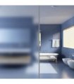 vidaXL Window Film Frosted Grey 0.9x20 m PVC