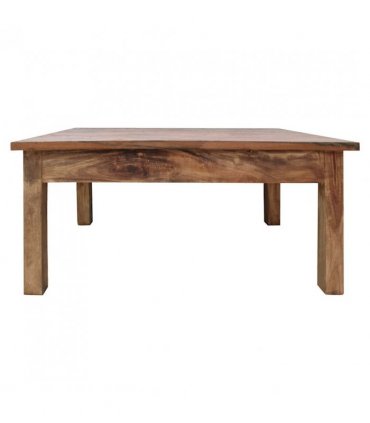 vidaXL Coffee Table Solid Mahogany Wood 96x73x45 cm