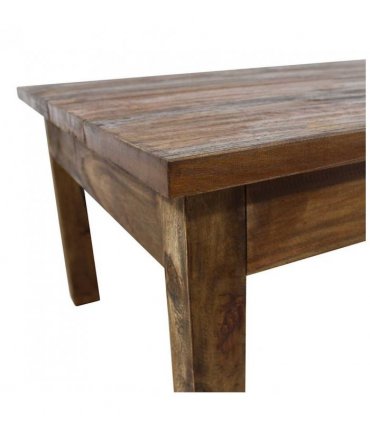 vidaXL Coffee Table Solid Mahogany Wood 96x73x45 cm