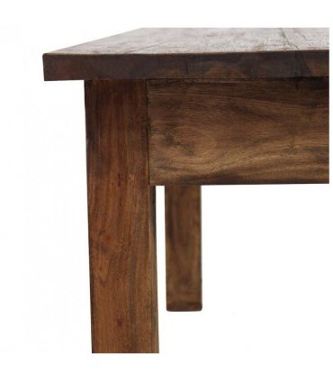 vidaXL Coffee Table Solid Mahogany Wood 96x73x45 cm