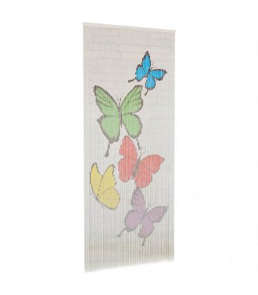 vidaXL Insect Door Curtain Bamboo 90x200 cm