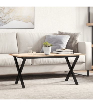 vidaXL Coffee Table Legs X-Frame 70x30x43 cm Steel