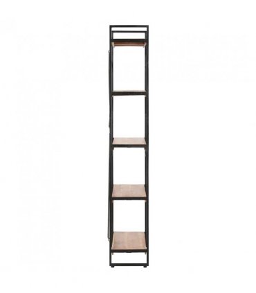 vidaXL 5-Tier Bookcase 60x30x180 cm Solid Acacia Wood