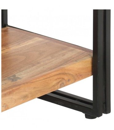 vidaXL 5-Tier Bookcase 60x30x180 cm Solid Acacia Wood