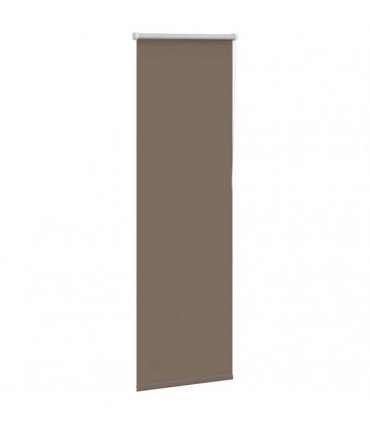 vidaXL Roller Blind Blackout Coffee 50x150 cm Fabric Width 45.7 cm Polyester
