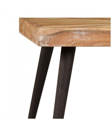 vidaXL Coffee Table Solid Mango Wood 90x55x36 cm
