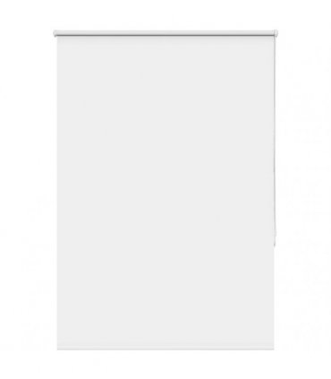 vidaXL Roller Blind Blackout White 95x175 cm Fabric Width 90.7 cm Polyester