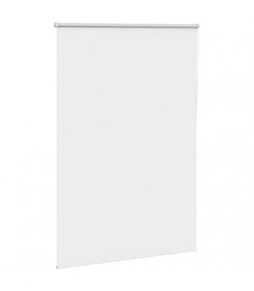 vidaXL Roller Blind Blackout White 95x175 cm Fabric Width 90.7 cm Polyester
