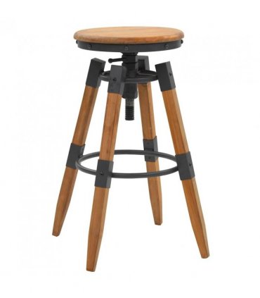 vidaXL Bar Stools 2 pcs Solid Fir Wood
