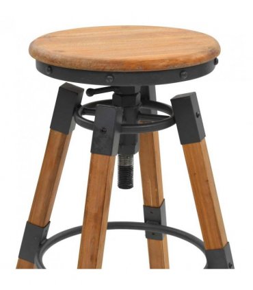 vidaXL Bar Stools 2 pcs Solid Fir Wood